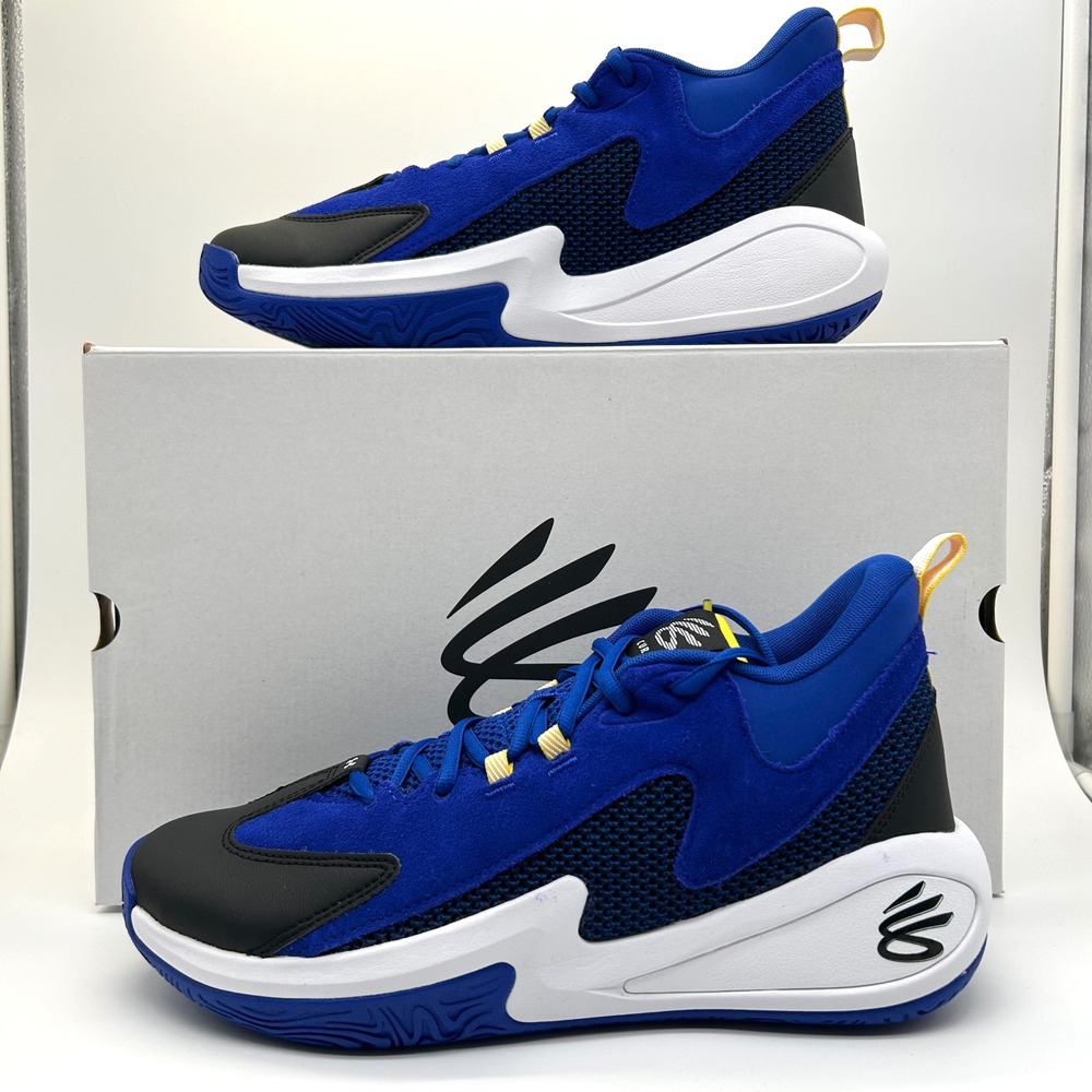 Under Armour Curry 3Z 25 SDE Basketball Shoes M-11 W-12.5 Blue White 6000750-400